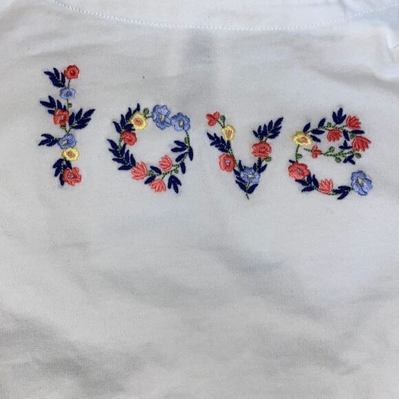 Janie & Jack Long Sleeve love Shirt NWT - Picture 4 of 4